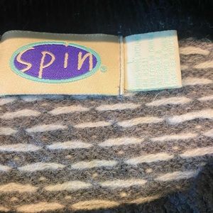 Wool Shetland sweater. Size large.